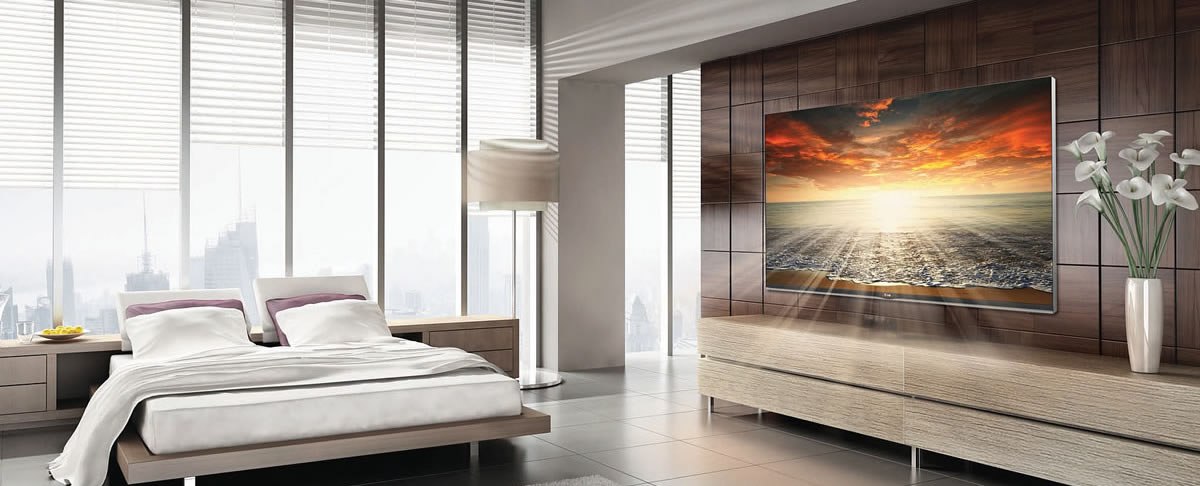 Телевізор типу LCD/LED в кімнаті готелю