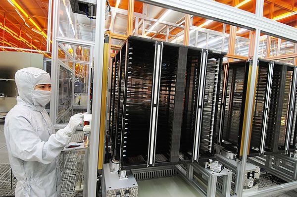 Виробництво IPS матриць